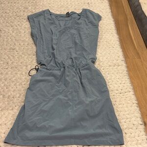 Prana Light Blue Mini Dress
